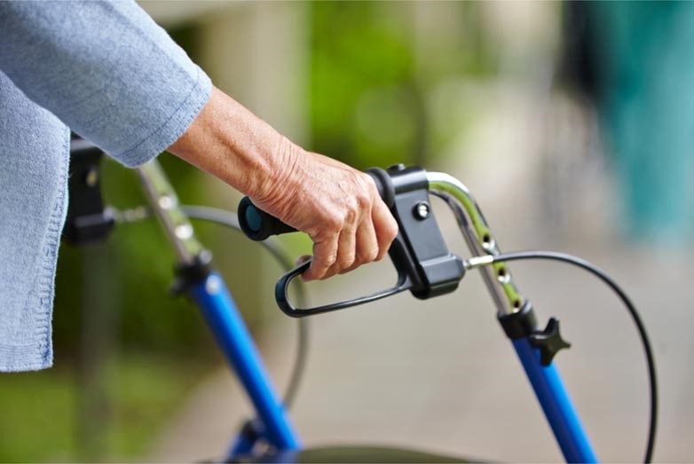 Over een rollator en stress in je werk